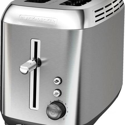 BLACK+DECKER TR3510SD Rapid Toast 2-Slice Toaster, Stainless Steel