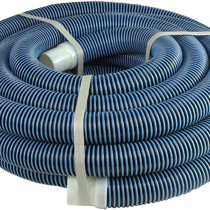 Pool Central Spiral Wound Vacuum Swimming Pool Hose, 35' x 1.5", Blue