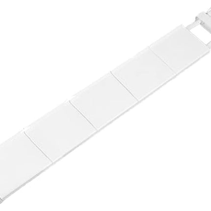 LIYIVNAA Expanding Narrow Closet Shelf Tension Rod Slim Cupboard Divider Hanger