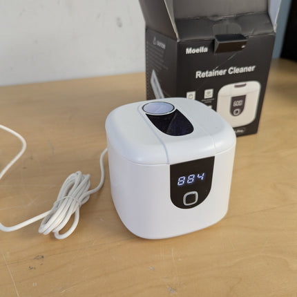 Ultrasonic Retainer Cleaner Machine, Upgraded 45kHz Ultrasonic Cleaner for Mouth