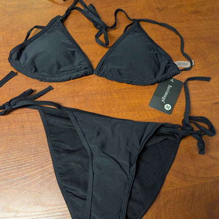 Suwmiga M size bikini set Black