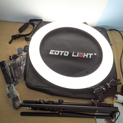 21 inch LED Ring Light with Tripod Stand, Video Ring Light for Selfie Photograph