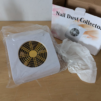Nail Dust Collector Nail Dust Collector Machine 40W with 2 Bags Nail Fan Suction