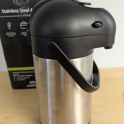 Thermal Coffee Carafe 74Oz, Keeps Coffee Hot for 12Hrs & Cold for 24Hrs, Stainle