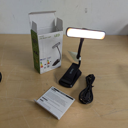24 Led Rechargeable Book Light for Reading in Bed-Eye Caring 3 Color Temperature