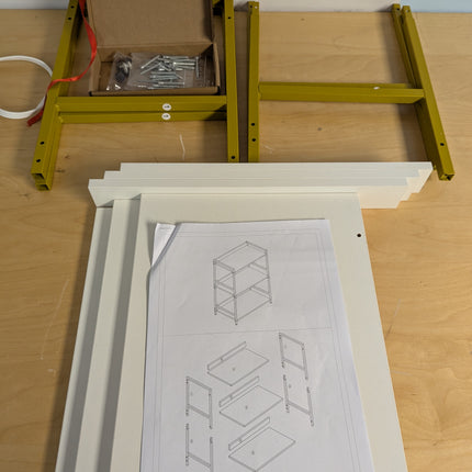 BSONE Small Bookshelf, 3 Tier Book Shelf, Modern Bookcase for Bedroom Living Roo