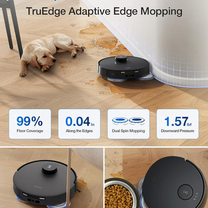 ECOVACS DEEBOT T30S Robot Vacuum and Mop, 11000Pa, ZeroTangle Technology, TruEdg