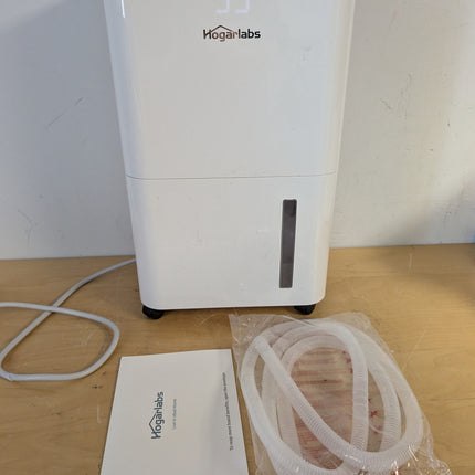 HOGARLABS 34 Pint Home Dehumidifier for Basement & Bedroom, 3 Modes, Continuous Drain, Timer & Child Lock