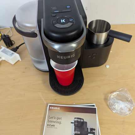 Keurig K-Café Single Serve K-Cup Pod Coffee, Latte and Cappuccino Maker, with Mi
