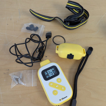 DOGLinsen 2-in-1 Bark and Shock Collar for Dogs, Smart Anti Barking Dog Training