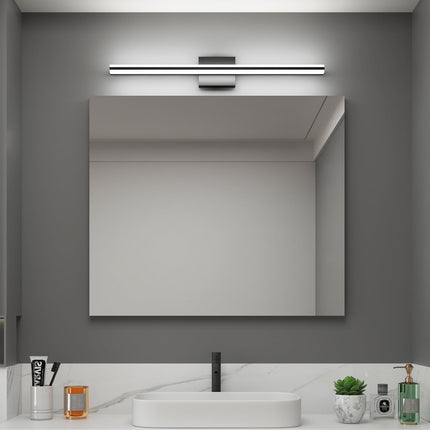 SOLFART Black Bathroom Vanity Light Fixtures Vanity Lights for Mirror Bathroom L