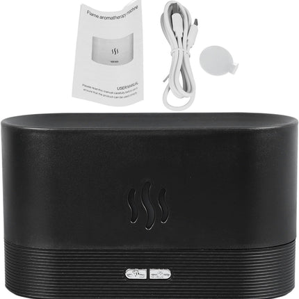 Essential Oil Diffuser Flame Light Aromatherapy Humidifier USB Powered Mist Diff