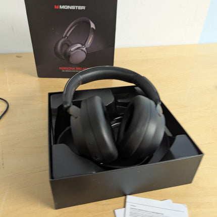 Monster Persona 3rd ANC Headphones, Bluetooth Noise Cancelling Over Ear Headphon