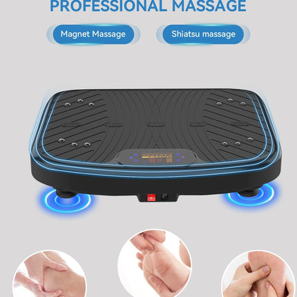 Vibration Plate Exercise Machine for Lymphatic Drainage & Fitness