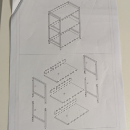 BSONE Small Bookshelf, 3 Tier Book Shelf, Modern Bookcase for Bedroom Living Roo