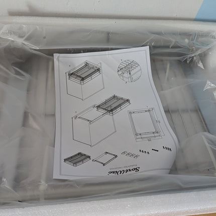 SortWise Heavy Duty Sliding Cabinet Organizer - Pull Out Shelf for Kitchen Pantr