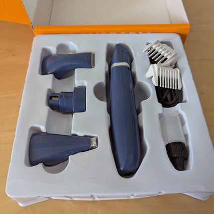 oneisall 4-in-1 Cordless Dog Grooming Kit with 2-Speed Clippers, Low Noise Paw T