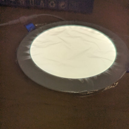 Ensenior 6Inch LED Recessed Slim Pot Light with Junction Box, 2700K/3000K/3500K