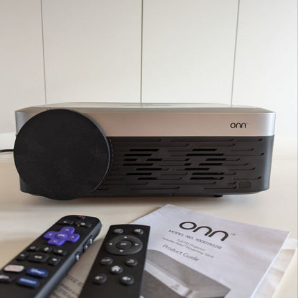 Projector with Streaming Services ONN 1080p Portable