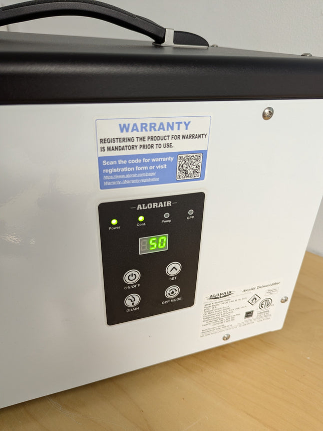 FAULTY ALORAIR 70 Pints Crawl Space Dehumidifier with Pump and Drain Hose for Ba