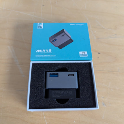 WIUSOODE Unobstructed View with Model 3 Refreshed Dual Charging Port Forhidden A
