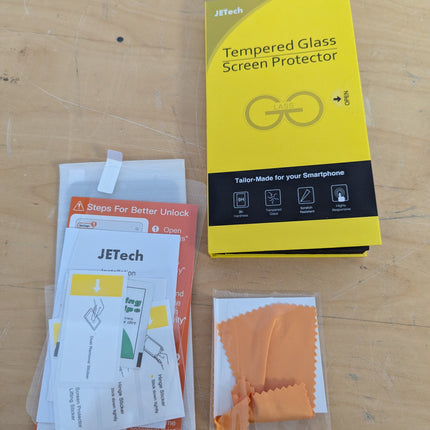 Screen Protector for Samsung Galaxy S25 Plus, Tempered Glass Display Guard, Clea