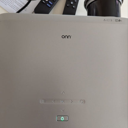 Projector with Streaming Services ONN 1080p Portable