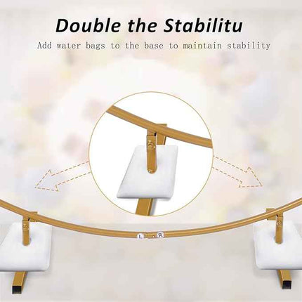 6.6 Ft Round Balloon Arch Stand Kit Wedding Arches For Ceremony Circle Backdrop