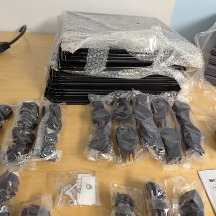 SONGMICS Cube Storage Organizer with Storage Boxes, 9-Cube Organizer, 9 Collapsi