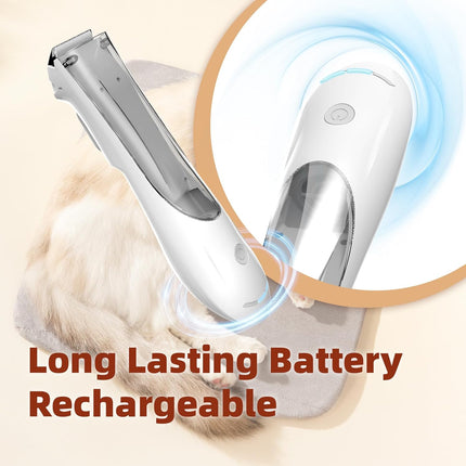 SmartTail Dog Clippers for Grooming, Professional Dog Paw Trimmer with Vacuum Ha