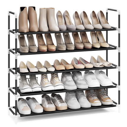 SONGMICS 5-Tier Shoe Rack, Shoe Storage for Hallway Closet, Slim and Space-Savin