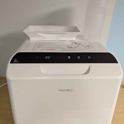 Hermitlux Countertop Dishwasher, 5 Washing Programs Portable Dishwasher With 5-L