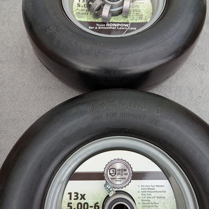 RONPOW 13x5.00-6 Flat Free Tire