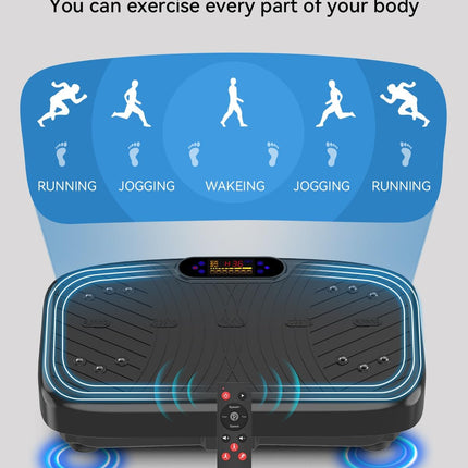 Vibration Plate Exercise Machine for Lymphatic Drainage & Fitness
