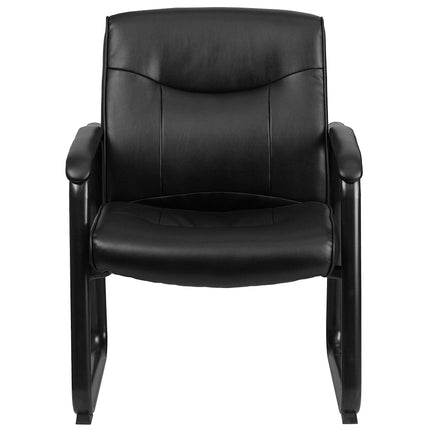 Flash Furniture GO-2136-GG HERCULES Series Big & Tall 500 Lb. Capacity Black Lea