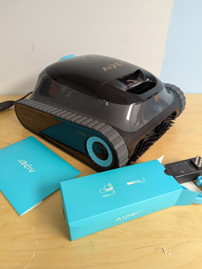 AIPER Scuba S1 Robotic Pool Cleaner, Wall Climbing, Smart Navigation, 150 Min Ru