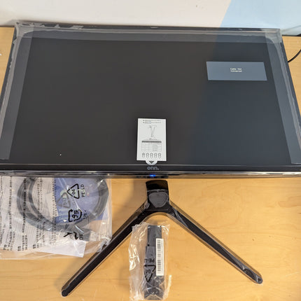 onn. VGA HDMI 60hz FHD Slim Design Monitor, 1080p, 24"