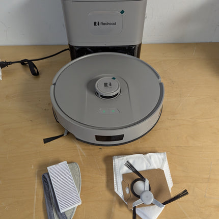 Redroad R11 Robot Vacuum and Mop, 20000Pa Suction, 120-Day Self-Emptying 4L Dust Bag, LiDAR Navigation, Alexa & App