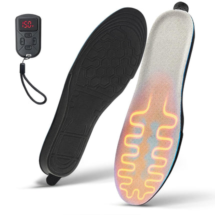 EYECURL Heated Insoles for Men Women|USB Rechargeable Electric Heated Insoles wi