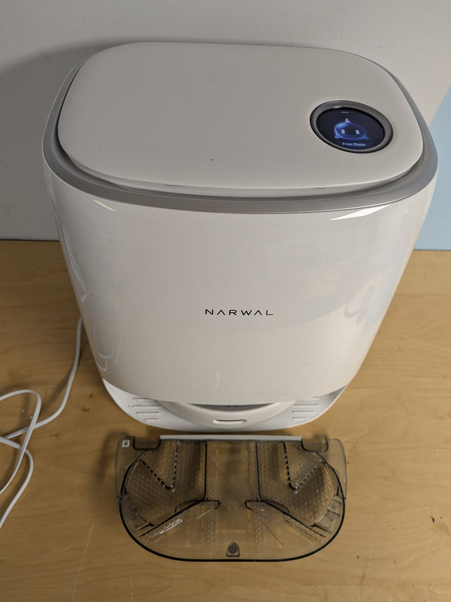 NARWAL Freo Robot Vacuum and Mop Comb, Washing & Drying, Dirt Sense Ultra Clean,