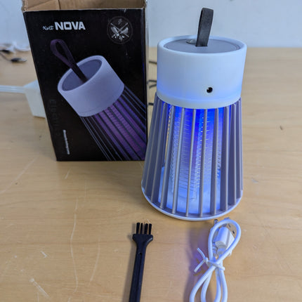 2025 New Mosquito Zapper, 2 in 1 Portable Cordless Camping Lamp, Mute and USB Ch