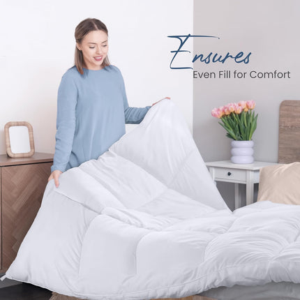 Utopia Bedding Comforters King Size, All Season Duvet Insert, Down Alternative B