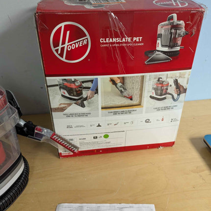 Hoover CleanSlate Portable Carpet & Upholstery Spot Cleaner, Powerful Stain Remo