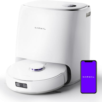 Narwal Freo X Ultra Robot Vacuum and Mop Combo, 8200Pa Robot Mop & Vacuum, Auto