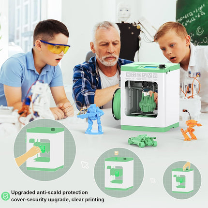 Entina Tina2S 3D Printers with WiFi Cloud Printing, Huge Models Library, Fully A