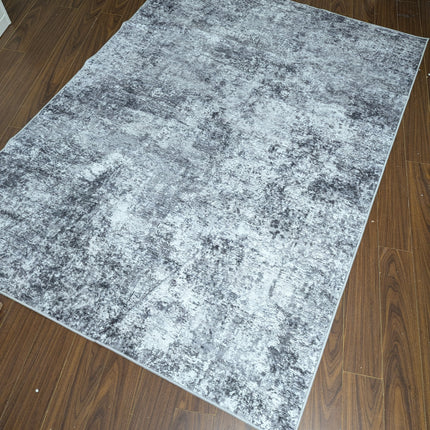 UERMEI 5x7 Area Rug Living Room Rugs - Washable Neutral Modern Abstract Soft Thi