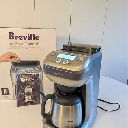 Breville BDC650BSS The Grind Control Drip Coffee Maker, Silver, Medium ,Stainles