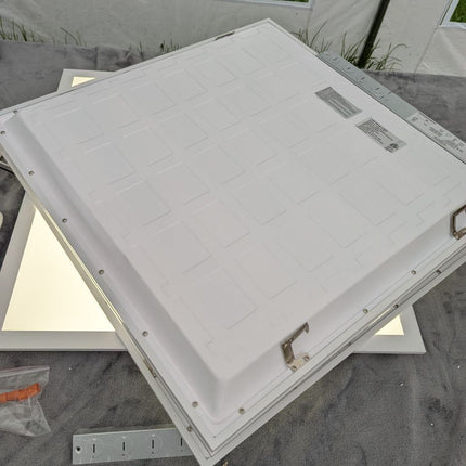 DAKASON 2x2 LED Flat Panel Lights Surface Mount 50W to 25W Selectable, 3500K 400