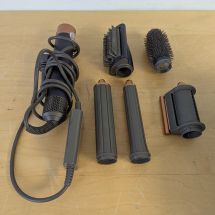 Dyson Airwrap Multi-Styler Complete Long for Long Hair, Dark Blue/Copper, 5 Attachments (No Soft Brush)
