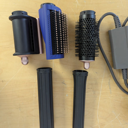Dyson Airwrap Multi-Styler Long Complete for Long Hair, Vinca Blue/Rose, 5 Attachments (No Firm Brush)